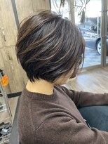 ヴィフ 大船(VIF)&nbsp;ショートボブ(似合わせカット)×マットブラウン