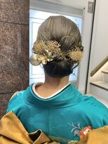 トルネード(TORNADO)&nbsp;卒業式 袴 ヘアアレンジ 着付け 水引き 金箔 K01-30