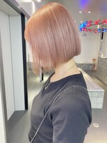 ゲーム 原宿店(GAME)&nbsp;ダブルカラー/ケアブリーチ/ミルクティーベージュ/ウルフ/原宿