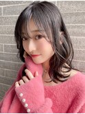 【a-to新里】シースル－バングくびれ韓国ヘア