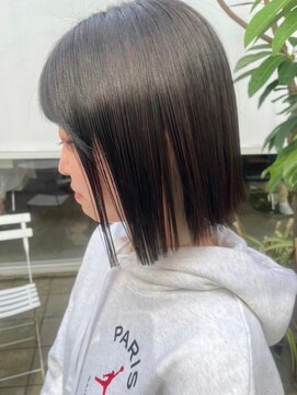 トップヘアー スパアンドリラクゼーション 安城(spa&relaxation) 冬にぴったり！さりげなインナーカラー