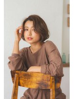 ラエティティア ロコ 刈谷店(Laetitia loco)&nbsp;カジュアル前髪長めなボブ