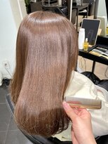 ラブクロムトーキョー オモテサンドウ(LOVECHROME OMOTESANDO)&nbsp;表参道髪質改善トリートメント大人かわいいココアベージュカラー