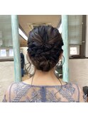 お呼ばれヘアセット
