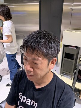 フランクスバーバーザスタンド(Frank’s barber the stand) メンズツーブロックパートフェードショートF