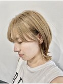 大人可愛いくびレイヤーこなれミディ小顔ワンレン前髪