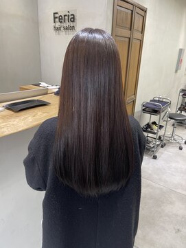 フェリア 松山(Feria) 【Feria松山】白石の美髪矯正☆