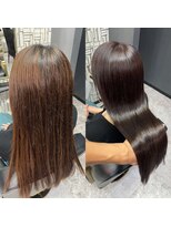 アローズ 久留米店(arose)&nbsp;大人可愛い透明感立体感グレージュ×エアストレート