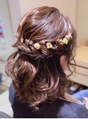結婚式お呼ばれヘアセット