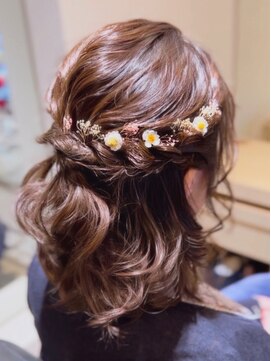 フォーエス(4S) 結婚式お呼ばれヘアセット