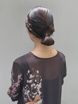 シアン(SYAN)&nbsp;【ヘアセット】【タイト】【シニヨン】【shiho】