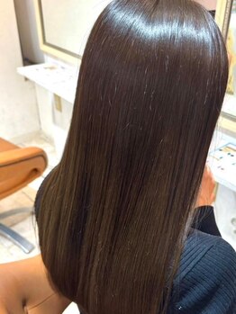 ヘアースペースブルーム リアン 岡町店(HAIR SPACE BLOOM Lien)の写真/髪質に合わせた多彩なストレートメニューが魅力☆理想の質感に◎短い施術時間とお手頃価格が嬉しい♪