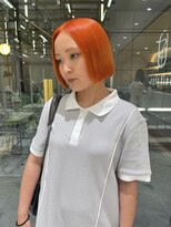 ゼスト フィーノ(ZEST fino)&nbsp;【大宅種乃】夏に向けてオレンジボブ人気！！