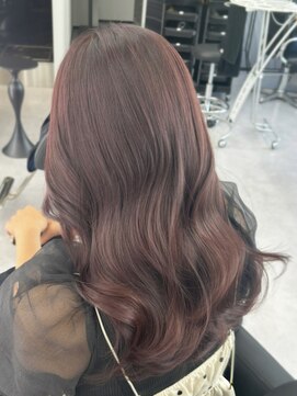 アルドーレフィエロ シンサイバシ(Ardore fiero shinsaibashi) ピンクラベンダー/暖色カラー/ブリーチなし【小山田繭】