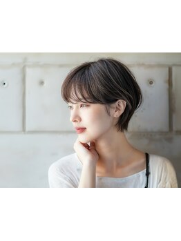 周りを気にせずリラックスできるサロンタイムを。骨格に合わせたショートスタイルが人気◎［茅ヶ崎］