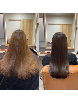 ナチュラル 古川店(Natural) 古川　大崎市　縮毛矯正　髪質改善　トリートメント　艶髪カラー
