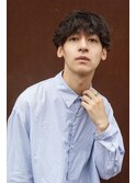 【原宿、表参道、明治神宮前】大人メンズ愛されナチュラルパーマ