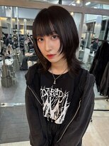 アリートウキョウ(ALLY TOKYO) ショートウルフカット顔周りレイヤーカットボブウルフシャギー