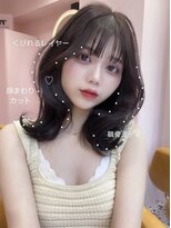 ボタン シブヤ(VOTAN SHIBUYA)&nbsp;ラベンダー/グレージュ/韓国ヘア/渋谷/レイヤー/顔まわり