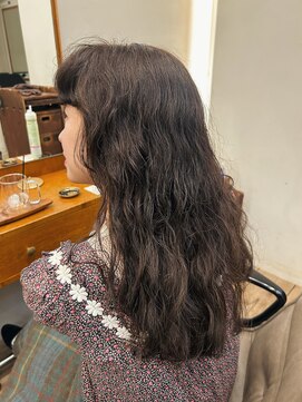 ノフ(knof) ゆるふわロングパーマ〇