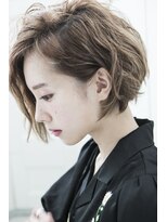 ミエルヘアーエスト 新宿店(mielhair est)&nbsp;耳掛けショートボブ【新宿】