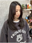 セミロング×レイヤー
