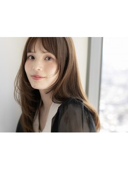 【イルミナカラー+カット￥8900】カラー×可愛いでトレンド感＊透けるような色味へ[会津若松/学割U24]