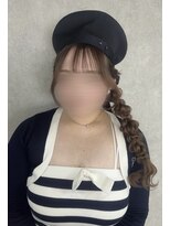 リブレ(Rebre)&nbsp;サイド編み下ろしアレンジ☆☆