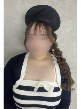 リブレ(Rebre) サイド編み下ろしアレンジ☆☆