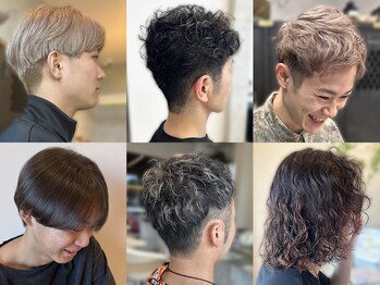 アチーブティルスマートサロン 豊川末広通店(achieve till Smart Salon)の写真/【豊橋・豊川/achieve3店舗目！milbon smart salon】流行りのメンズカラー＆メンズパーマもお任せ◎