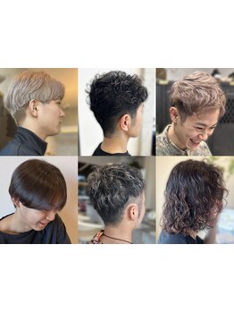 【豊橋・豊川/achieve3店舗目！milbon smart salon】流行りのメンズカラー＆メンズパーマもお任せ◎