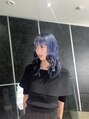 アンブル リュクス 池袋(amble luxe)&nbsp;寒色カラーも得意です!!