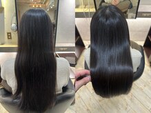 アミーベルレーヴ(AMI a BELLE Reve)の雰囲気（仕上がりはツヤツヤに♪髪が変わっていく工程をお楽しみください）