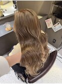 ミルクティーグレージュ