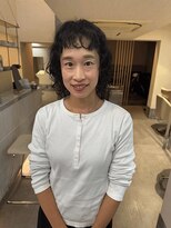 QUON&nbsp;ミディアムウルフ×デジパカーリー