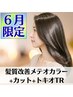★５・６月限定★髪質改善【酸熱融合カラー】カット+メテオカラー+TR ￥12900