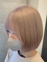 ロウル 池袋(LOWRL) 初めてブリーチの方必見♪【ミルクティーカラー】
