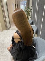シュヴーブリヤン(cheveux brillants) 【美髪縮毛矯正で作る再現性100%な艶髪】オリーブブラウン