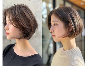 レト 梅田店(LETO)の写真/理想のショートを叶える！襟足のラインまでこだわった美しいショートをご提案します☆