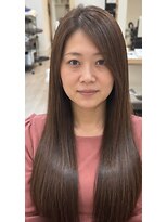 ヘアアトリエ ナイン(hair atelier nine)&nbsp;ハッシュカット/グレージュ/ツートンカラー/福島市