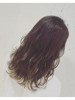 コピーヌ 高田馬場店(Copine)&nbsp;3Ｄカラー（ハイライト）×アンニュイウェーブ