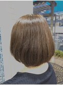マットブラウン×レイヤーボブ♪