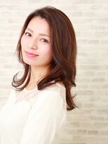 美容室 セラフ ミディアムレイヤー【仙川半個室美容室 ~セラフ~】