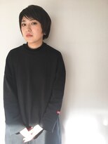 ザ ラボ アングゥ(The Labo ungu)&nbsp;カーキグレージュ×マッシュショート