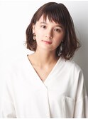 大人可愛い小顔カット×AVEDAカラー[渋谷/渋谷駅]
