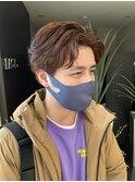 西原晃-お洒落メンズマッシュパーマ