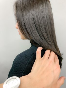 ヌード(nude) nude仲井【ブリーチなし】【オリーブアッシュグレー】