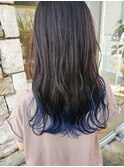 ブルーグラデーションカラー☆リュドール一宮☆川部