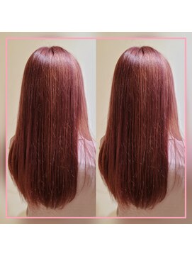 ネオリーブルカ 御茶ノ水店(Neolive Luca) "ワンブリーチ"で"憧れの韓国風"を実現！"ベビーピンクカラー"