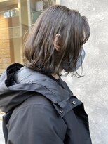 ニア 清澄白河(nir) 〈清澄白河 半個室〉スケルトンハイライト/オリーブベージュ